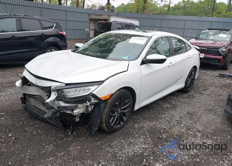 2020 Honda Civic Si Sedan from USA, damaged, VIN 2HGFC1E51LH702177